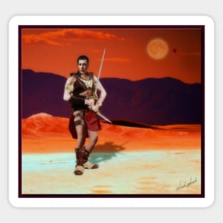 John Carter of Mars Sticker